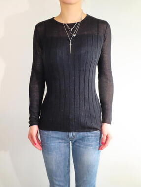 Express Women's Black Sweatshirt